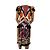 Balenciaga Vestido de seda itak FW2007 de Nicolas Ghesquière Negro Blanco Multicolor Naranja Púrpura Amarillo