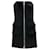 Autre Marque Brandon Maxwell The Marca Strapless Zip Front Mini Dress Black Wool  ref.1631418