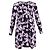 Vestido shift plisado Joyce en seda con estampado floral de Diane von Furstenberg
