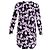 Vestido shift plisado Joyce en seda con estampado floral de Diane von Furstenberg - vista 3