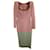 Autre Marque  Alex Perry  Carey Midi Stretch-Crepe Dress in Rose Polyester Brown Pink  ref.1631619