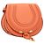 Borsa Chloé Marcie Small Saddle Arancione - vista 2