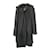 Chanel coat Dark grey Wool  ref.1631728