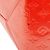 Borsa Louis Vuitton Monogram Vernis Bellevue PM Rosso - vista 6