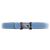 Cinturón reversible Hermès Constance H de cuero azul
