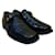Hermès calfskin loop derby Black Leather  ref.1632002