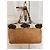 Borsa tote Positano Gucci Marrone Beige Metallico Gold hardware - vista 2