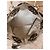 Borsa tote Positano Gucci Marrone Beige Metallico Gold hardware - vista 3