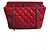 Timeless Borsa Chanel rossa in pelle di vitello trapuntata Rosso