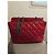 Timeless Borsa Chanel rossa in pelle di vitello trapuntata Rosso - vista 5