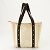 Borsa a Spalla Louis Vuitton Antigua Cabas MM Ecru Crudo - vista 6