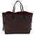 LOUIS VUITTON Borsa Tote Neverfull GM Damier Ebene N51106 LV Auth 86989SA - vista 13