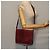 Cartier Borsa a spalla in pelle bordeaux Auth ki4906 Bordò - vista 22