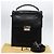 Bolso de mano FENDI de cuero 2 vías negro plateado auténtico ar12462 Plata - vista 12