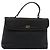 BALLY Borsa a mano in pelle nera e oro Auth ep5454 Nero D'oro