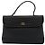 BALLY Borsa a mano in pelle nera e oro Auth ep5454 Nero D'oro - vista 13