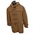 Cappotto con cappuccio Burberry marrone lana XL