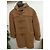 Cappotto con cappuccio Burberry marrone lana XL - vista 2