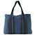 Hermès Borsa a spalla in tela e pelle blu Hermes Troca Horizontal