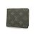 Slender Louis Vuitton Monogram Eclipse Bill Wallet Black