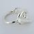 Hermès Hermes Croisette Silver 925 Band Ring - view 9