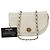 Borsa a spalla Chanel Half Moon Chain Bianco