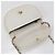 Borsa a spalla Chanel Half Moon Chain Bianco - vista 12