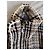 Caban de lã Burberry Bege Fora de branco Castanho claro Azul claro Azul escuro - vista 14