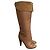 Botas RODOLPHE MENUDIER T.EU 38.5 Cuero Camello