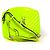 SAINT LAURENT - Borsa a spalla Lou Saint Laurent in pelle verniciata gialla fluorescente Giallo - vista 2