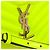 SAINT LAURENT - Borsa a spalla Lou Saint Laurent in pelle verniciata gialla fluorescente Giallo - vista 5