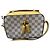 Bolsa de câmera Louis Vuitton Saintonge Damier Azur bege