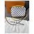 Bolsa de câmera Louis Vuitton Saintonge Damier Azur bege - vista 3
