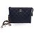 Wallet On Chain Chanel Pochette in pelle trapuntata nera 2021 con charms Coco Nero