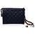 Wallet On Chain Chanel Pochette in pelle trapuntata nera 2021 con charms Coco Nero - vista 3