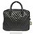 Bolsa de mão em couro caviar Chanel Preto - vista 2