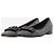Manolo Blahnik Dunkelgraue Wildleder-Ballerinas - Größe EU 36 - Ansicht 2