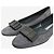 Manolo Blahnik Dunkelgraue Wildleder-Ballerinas - Größe EU 36 - Ansicht 5