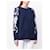 Jersey de cachemira con logo CC de Chanel y león Azul marino  - vista 5