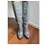 Sergio Rossi Blade Runner Lederstiefel mit Absatz Grau - Ansicht 5