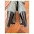 Sergio Rossi Blade Runner Lederstiefel mit Absatz Grau - Ansicht 7