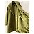 Max Mara Abrigo Largo Verde de Lana y Mohair Verde oliva Verde claro - vista 6