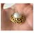 Orecchini Chanel a clip dorati e perle D'oro - vista 9