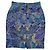 Falda en lurex azul Gianfranco Ferré