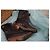 Botines Chanel de cuero acolchado rojo oscuro Burdeos - vista 5