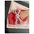 Sandali Mach & Mach in pelle rossa con fiocco Swarovski Rosso - vista 3