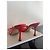 Sandali Mach & Mach in pelle rossa con fiocco Swarovski Rosso - vista 6