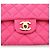 Borsa classica a doppio flap senza tempo CHANEL caviar rosa 2.55 - vista 7