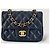 Timeless CHANEL clásico atemporal cuadrado mini caviar negro - vista 2