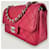 CHANEL clásico atemporal rectangular caviar rojo Roja - vista 4